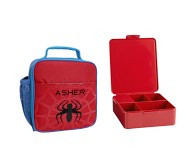 Mackenzie Marvel Spiderman Glow-in-the-Dark Critter Lunch & Bento Bundle, Set of 2