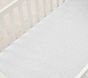 Heathered Jersey Crib Fitted Sheet