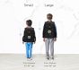 Mackenzie Solid Black Backpack