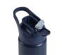 Navy Trim Solid Mackenzie Water Bottle
