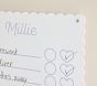 Personalized Dry Erase Daily Chore Chart (24" x 24")