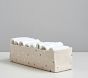 Gray Triangle Pop Up Canvas Storage