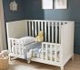Disney's Winnie the Pooh Toile Organic Cotton Crib Fitted Sheet