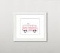 Leslee Mitchell Surf Van Wall Art
