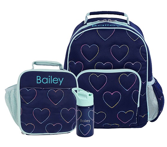 Dreamy Foil Hearts Backpack | Pottery Barn Kids