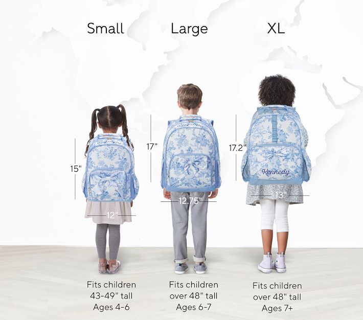 Blue Damask Backpack Bundle | Pottery Barn Kids