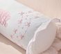 Welcome Home Embroidered Heart Bolster Pillow