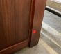 Open Box: Chris Loves Julia Turned Wood Extra-Wide Dresser (56") - Heritage Walnut