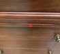 Open Box: Chris Loves Julia Turned Wood Extra-Wide Dresser (56") - Heritage Walnut