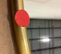 Open Box: Metal Round Mirror (30") - Gold
