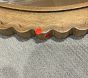 Open Box: Round Wood Wavy Trim Mirror (30") - Warm Sand