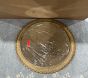 Open Box: Round Wood Wavy Trim Mirror (30") - Warm Sand