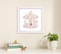 Minted® Floral Woodland Carousel Wall Art by Teju Reval