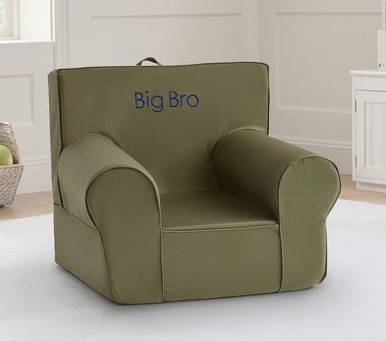 Anywhere Chair®, Army Green Twill | Pottery Barn Kids