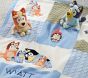 Bluey Sherpa-Backed Patchwork Knit Toddler Blanket