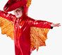 Red Metallic Dragon Kids Costume