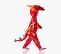 Red Metallic Dragon Kids Costume