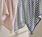 Stripe Luxe Knit Sherpa-Backed Baby Blanket