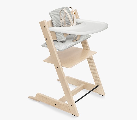 STOKKE Tripp Trapp ベビーセット、クッション付き Stokke® Tripp Trapp® High Chair Bundle | Pottery Barn Kids