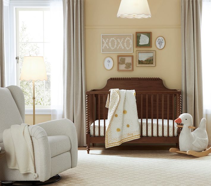 Chris Loves Julia 4-in-1 Convertible Crib | Pottery Barn Kids