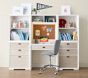 Callum Desk Wall Storage System With Cabinets &amp; Cubbies