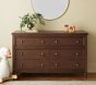 Chris Loves Julia Turned Wood 6-Drawer Dresser (56w x 19d")