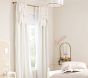 Linen Bow Blackout Window Look