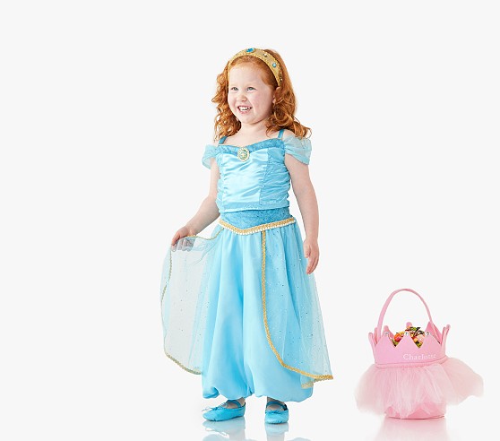 disney princess jasmine dress up In Stock】Disney Aladdin Cosplay Costume Officially licensed Includes Shop Official Disney Golden Princess