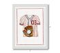 Jordan Connelly Baseball Jersey Framed Wall Art (24 " x 19")