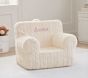 My First Anywhere Chair®, Ivory Cozy Cable Knit
