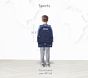 Gear-Up Solid Navy Sports Backpack