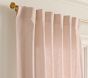 Open Box: Evelyn Linen Light Filtering Curtain (44"W x 90"L) - Blush