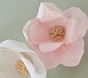 Jumbo Crepe White Paper Flowers Set of 2 (16"-20")