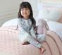 Rifle Paper Co. Bunny Floral Organic Cotton Tight Fit Kid Pajama Set