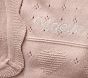 Heart Pointelle Baby Blanket