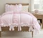Charlotte Ruffle Bow Quilt &amp; Shams