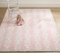 Floral Vines Reversible Washable Rug