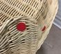 Open Box: Rattan Elephant Side Table (22") - Natural