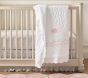 Welcome Home Embroidered Heart Baby Quilt