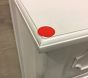 Open Box: Ava Regency Drawer Chest (39"W x 19"D) - Simply White