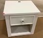 Open Box: Catalina Nightstand with Charging Station and Nightlight (18") - Simply White