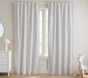 Clipped Jacquard Stripe Blackout Curtain