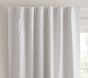 Clipped Jacquard Stripe Blackout Curtain