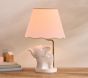 Ceramic Elephant Table Lamp (17")