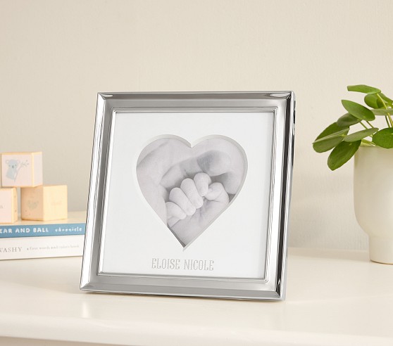 Silver Milestone Metal Frame 7.5