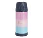 Rainbow Ombre Glitter Mackenzie Water Bottle