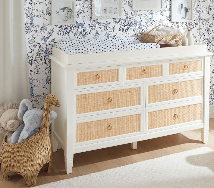 Giraffe Shaped Wicker Basket | Nursery Storage | Pottery Barn Kids