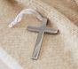 Silver Engravable Baptism Baby Ornament