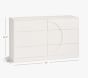 Circle 6-Drawer Nursery Dresser (56w x 19d")