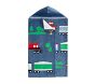 Train Kid Beach Hooded Towel UPF 50+